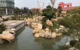 熱烈慶祝我公司蕭縣開發(fā)區(qū)園區(qū)中心景觀項(xiàng)目順利完工